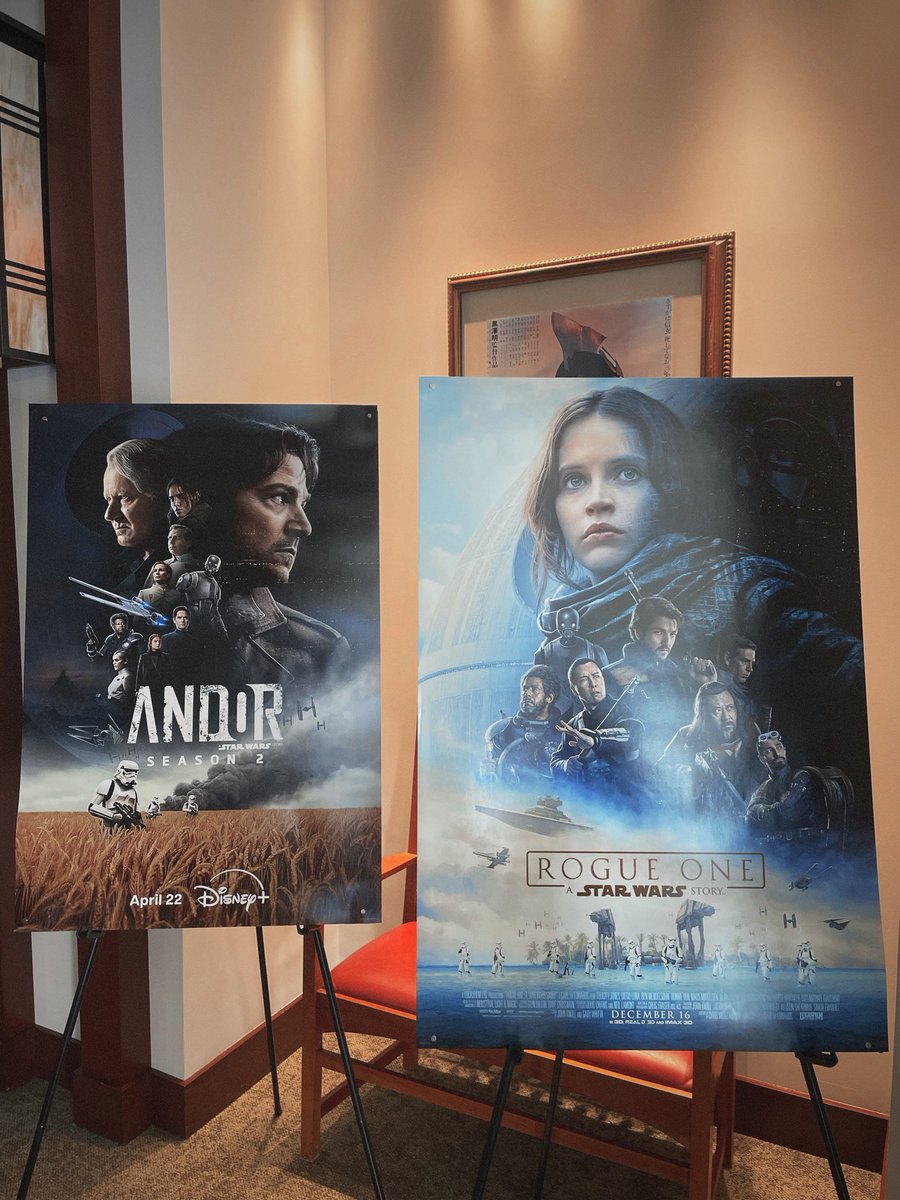 We had the best time watching Andor S2, Ep12 with Rogue One immediately following at Lucasfilm this past week! Nothing quite hits like experiencing that transition for the first time 😮‍💨 Stay tuned for a future episode where we dive into the Andor-Rogue One relationship 💙