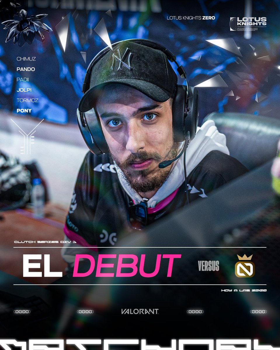 Lotus Knights: ZERO (@lotusknights) on Twitter photo 𝐕𝐀𝐋𝐎𝐑𝐀𝐍𝐓 | 𝐌𝐀𝐓𝐂𝐇 𝐃𝐀𝐘
Hoy debutamos en CLUTCH SERIES (<a href="/TormentaVALes/">Circuito Tormenta | VALORANT</a>) contra #ComunicadosEsports
Estaremos informando cómo va el partido en X, se viene 13-0 🙌
#GROWLOTUS🪷 • #RoadToLR 𝐕𝐀𝐋𝐎𝐑𝐀𝐍𝐓 | 𝐌𝐀𝐓𝐂𝐇 𝐃𝐀𝐘
Hoy debutamos en CLUTCH SERIES (<a href="/TormentaVALes/">Circuito Tormenta | VALORANT</a>) contra #ComunicadosEsports
Estaremos informando cómo va el partido en X, se viene 13-0 🙌
#GROWLOTUS🪷 • #RoadToLR