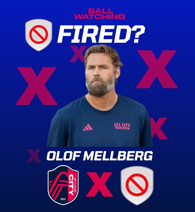 BallWatchingSTL's tweet image. Sources: A shakeup is expected within @stlCITYsc’s front office early this week, particularly on the ops side. While roles are still being evaluated, one source close to the situation believes Olof’s firing could come as early as Monday. Meanwhile, Lutz appears safe — for now.
