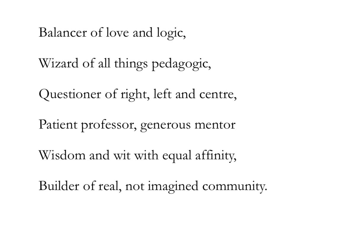 devakiahilya's tweet image. An excerpt from a poem I wrote for Prof Ali Khan back in 2023 🤍 @Mahmudabad