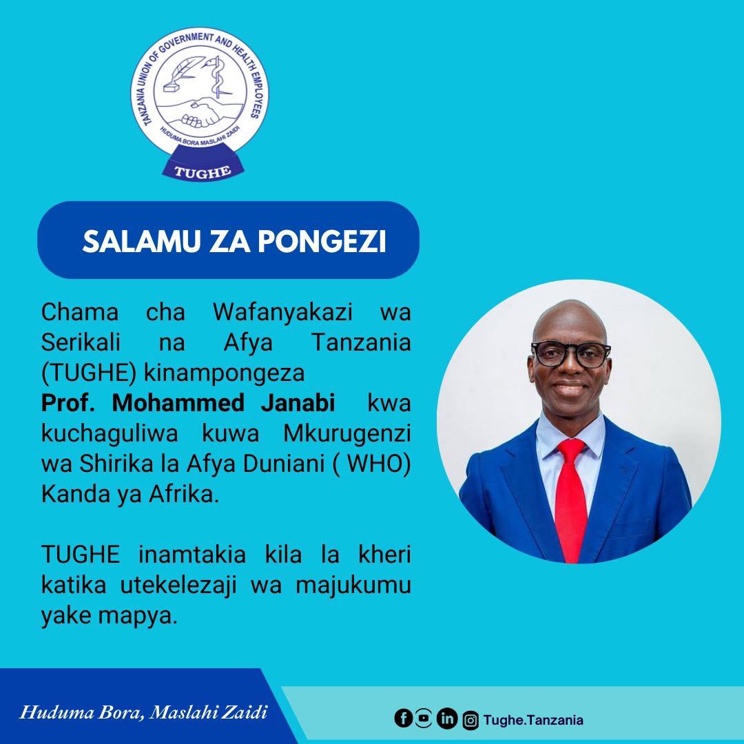Hongera Prof. Janabi <a href="/ProfJanabi/">Prof. Mohamed Janabi</a> Hongera 🇹🇿🇹🇿🇹🇿