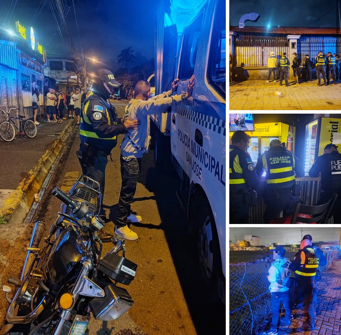 Más de 100 personas fueron intervenidas en Pavas en un operativo articulado #PolicíaMunicipal #FuerzaPública.  La atención hacia puntos de interés policial busca mejorar la seguridad en el distrito.