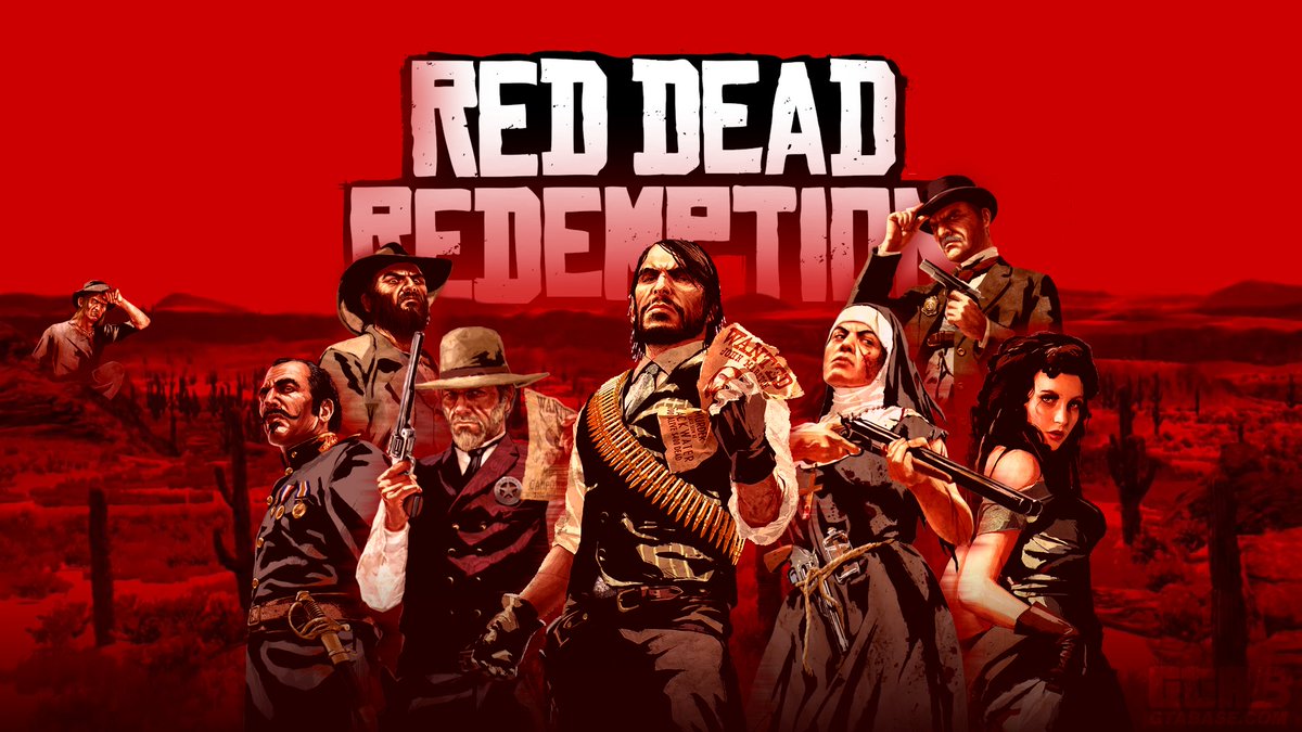 GTABase's tweet image. Red Dead Redemption fan poster, designed and created by @RedYoungTYR from the GTABase team, celebrating 15 years of the legendary Western epic.

#RedDeadRedemption #RedDead #RockstarGames #FanArt #Western #JohnMarston