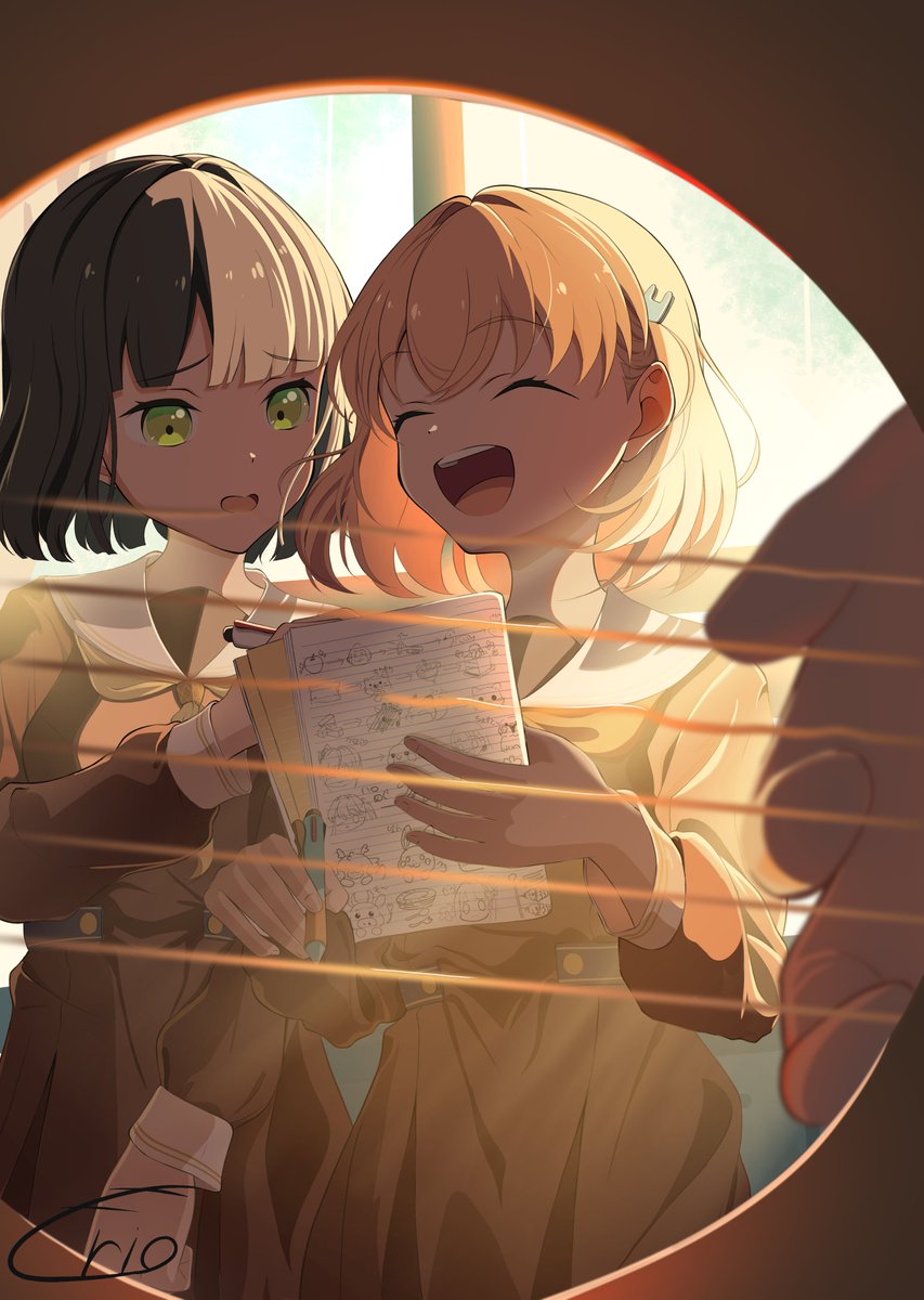 離れがたい場所、離れがたい人
#蓮ノ空美術部