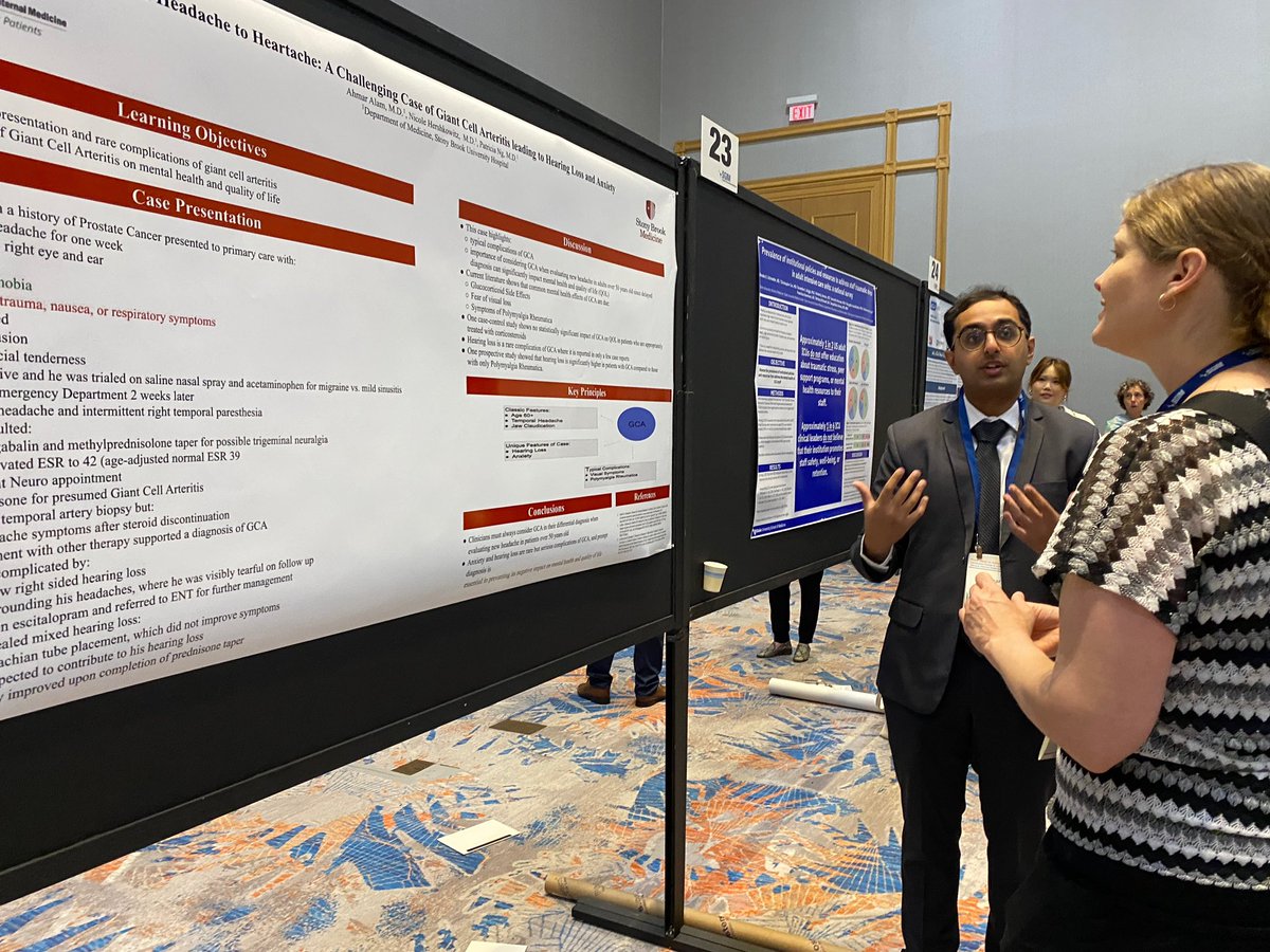 What an incredible <a href="/SBInternalMed/">Stony Brook IM</a> presence <a href="/SocietyGIM/">SGIM</a> #SGIM25🙌 congrats to all!!