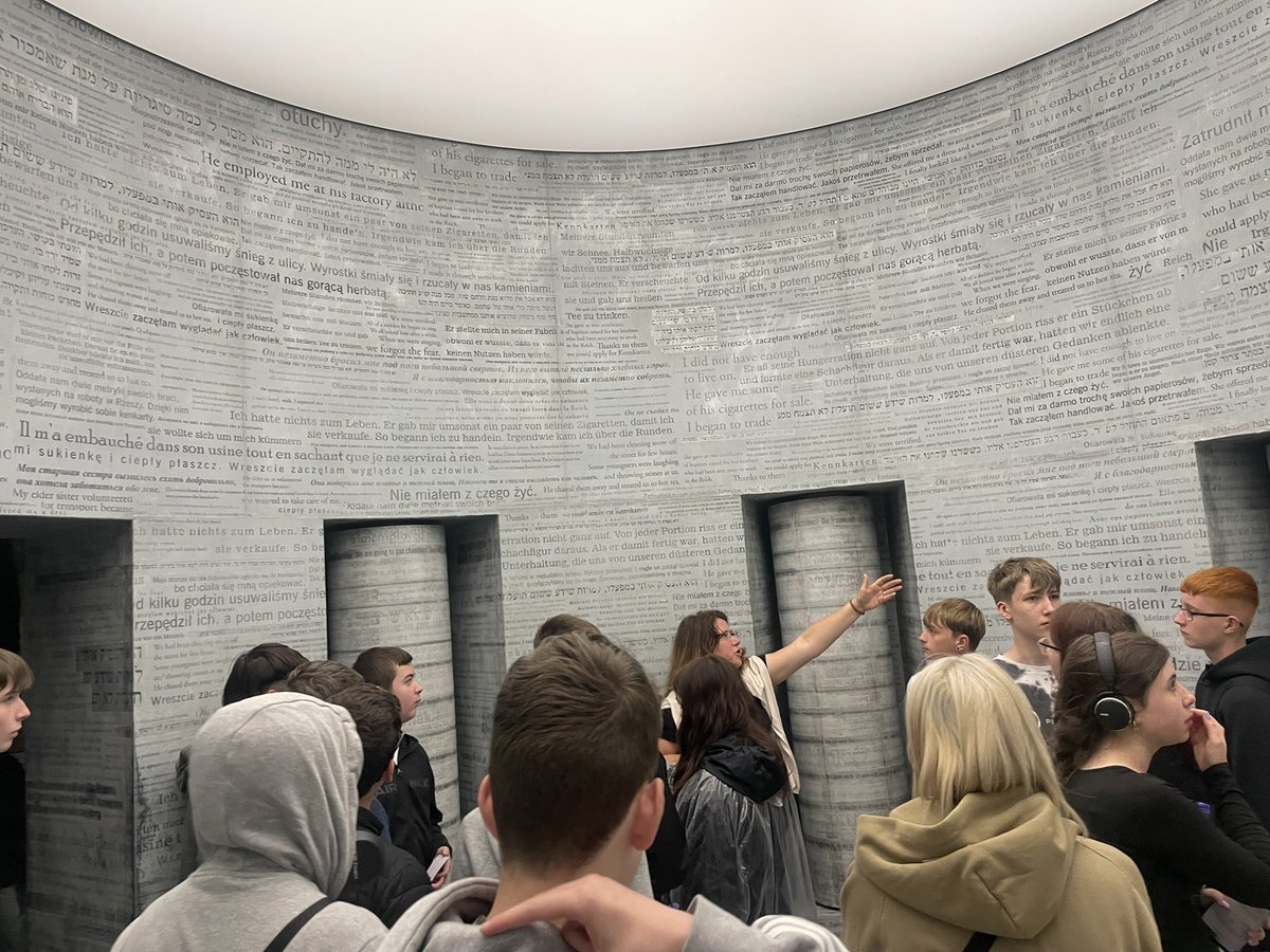 We are back in the hotel relaxing before dinner. Here’s some pics from Schindler’s Factory. We have some tired faces and sore feet, but a great day had by all!