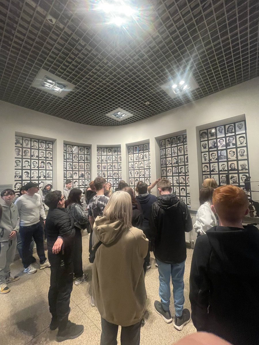 gsocialsubjects's tweet photo. We are back in the hotel relaxing before dinner. Here’s some pics from Schindler’s Factory. We have some tired faces and sore feet, but a great day had by all! https://t.co/Ah2msVvPto