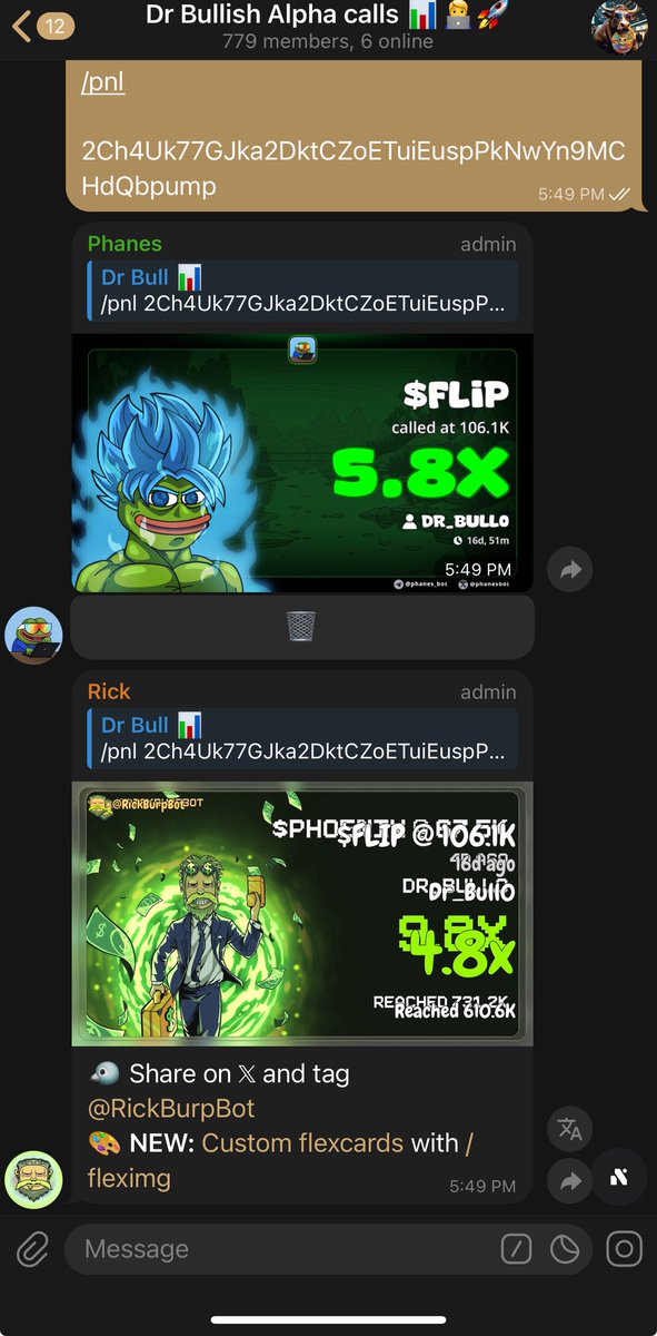 Jeetslayer00's tweet photo. $FLIP up 5.8X profit on my call🧑💻
Private tg chads always printing 💸💸
#EVERYMEME
2Ch4Uk77GJka2DktCZoETuiEuspPkNwYn9MCHdQbpump https://t.co/dz6RmLFiJv
