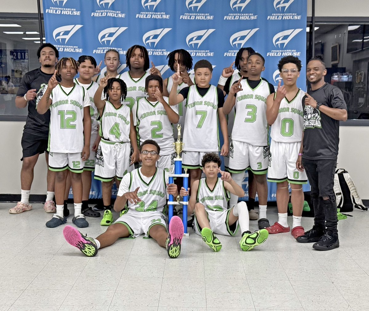 gabrielssmith's tweet image. My boys went undefeated and claimed the championship 💪🏾😤 #TerrorSquad