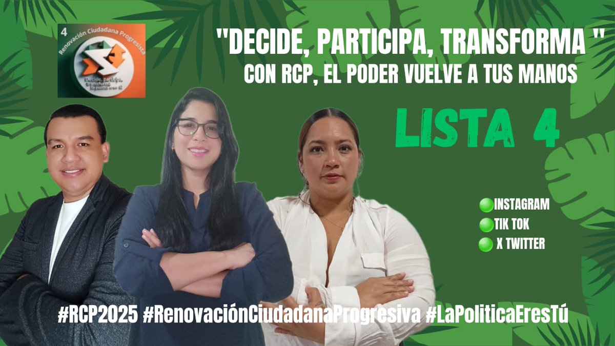 Karuxis's tweet photo. Con Lista 4, cambiamos el rumbo del Ecuador!
📍 Salud con dignidad
📚 Educación gratuita y de calidad
🛡️ Seguridad con justicia
👷‍♀️ Empleo digno para todos
🗳️ ¡Basta de los mismos de siempre!
Con la Lista 4, ¡no te vamos a defraudar! 💪
#Lista4 #CambioVerdadero #EcuadorSeLevanta https://t.co/ENrZZWTsE1