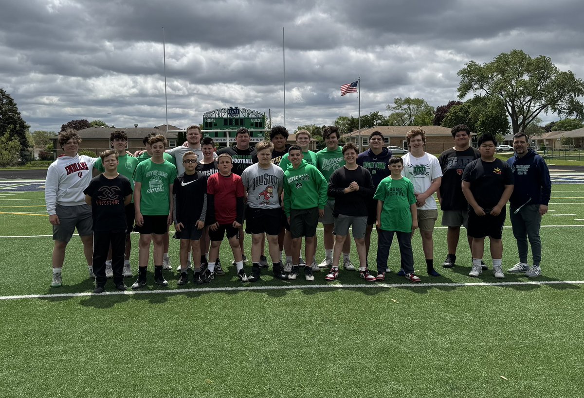 Vincent Natali (@olcoachvince) on Twitter photo A little weather couldn’t keep this group of #HOGS and #DAWGS from getting better at the <a href="/NDCP_Football/">NDCP_Football</a> Lineman camp! A little weather couldn’t keep this group of #HOGS and #DAWGS from getting better at the <a href="/NDCP_Football/">NDCP_Football</a> Lineman camp!