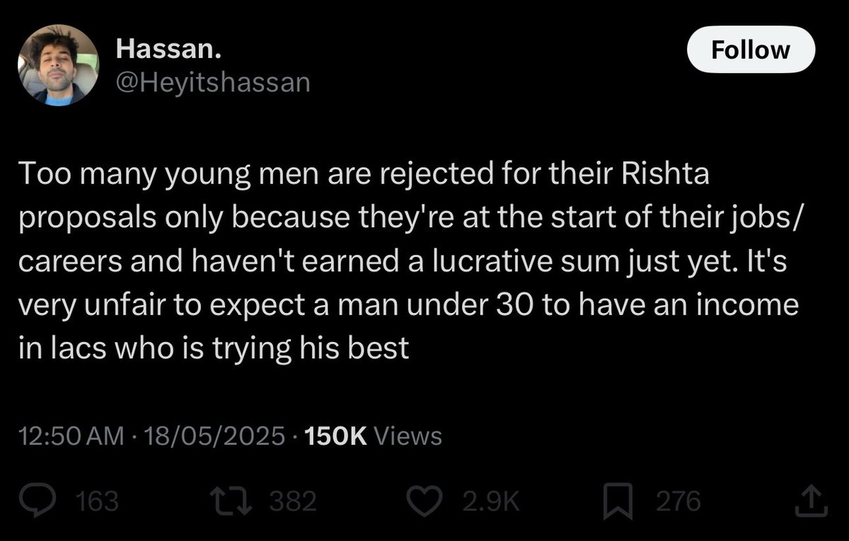 teepusahab's tweet photo. then dont get married start earning good first??? 

and you can easily earn in lacs in ur late 20s these days only if youre not busy talking to 20 girls on twitter who exposed you https://t.co/J6pFogZBqC