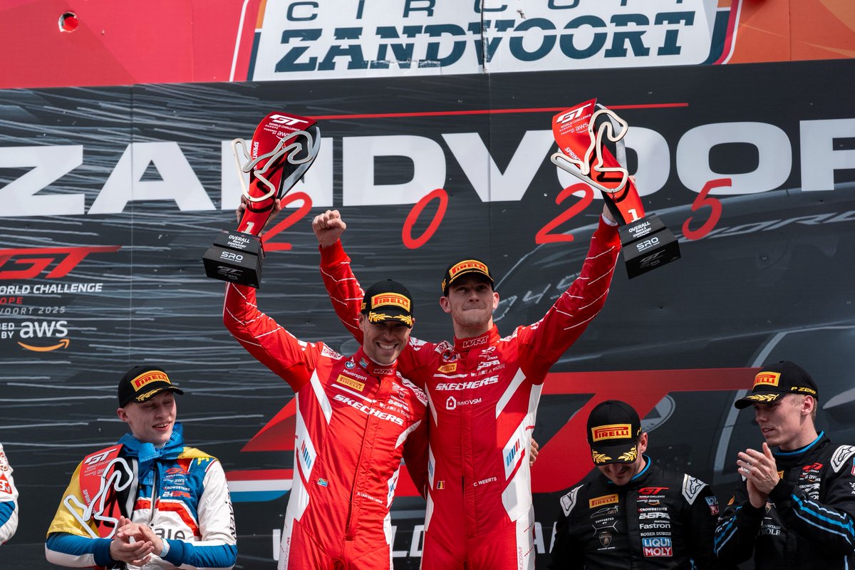 followWRT's tweet photo. TEAM WRT TAKES OVERALL VICTORY AT ZANDVOORT THANKS TO SENSATIONAL PIT STOP ��
#WRT #WeaReaTeam #GTWorldEurope https://t.co/rpBP6XAQjY