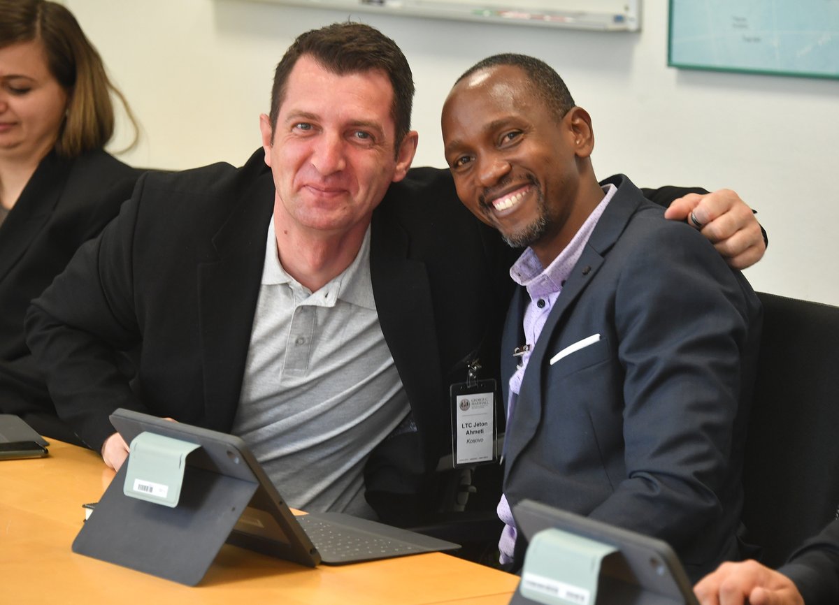 Marshall_Center's tweet image. 🎓 To our graduates of the Program on Cyber Security Studies - congratulations! 🙌

Wishing each of you safe travels and continued success — and welcome to the Marshall Center Alumni Network!

#MarshallCenterAlumni | #PCSS
----