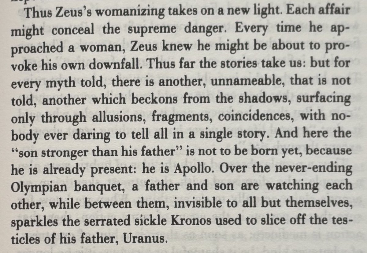 “for every myth told, there is another, unnameable, that is not told, another which beckons from the shadows, surfacing only through allusions, fragments, coincidences”

- Marriage of Cadmus and Harmony