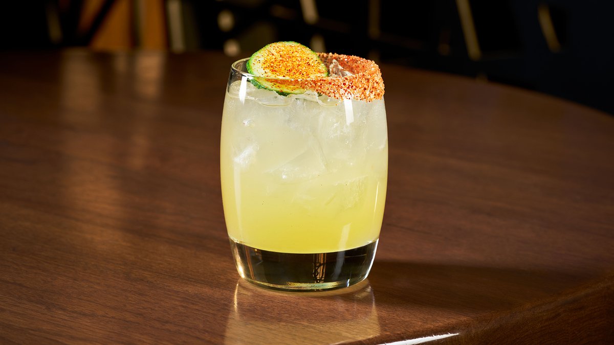 Time to try our hot take on a classic. This Spicy Margarita is the perfect combo of refreshing lime flavour and spicy heat. Available on our Spring Features menu.
