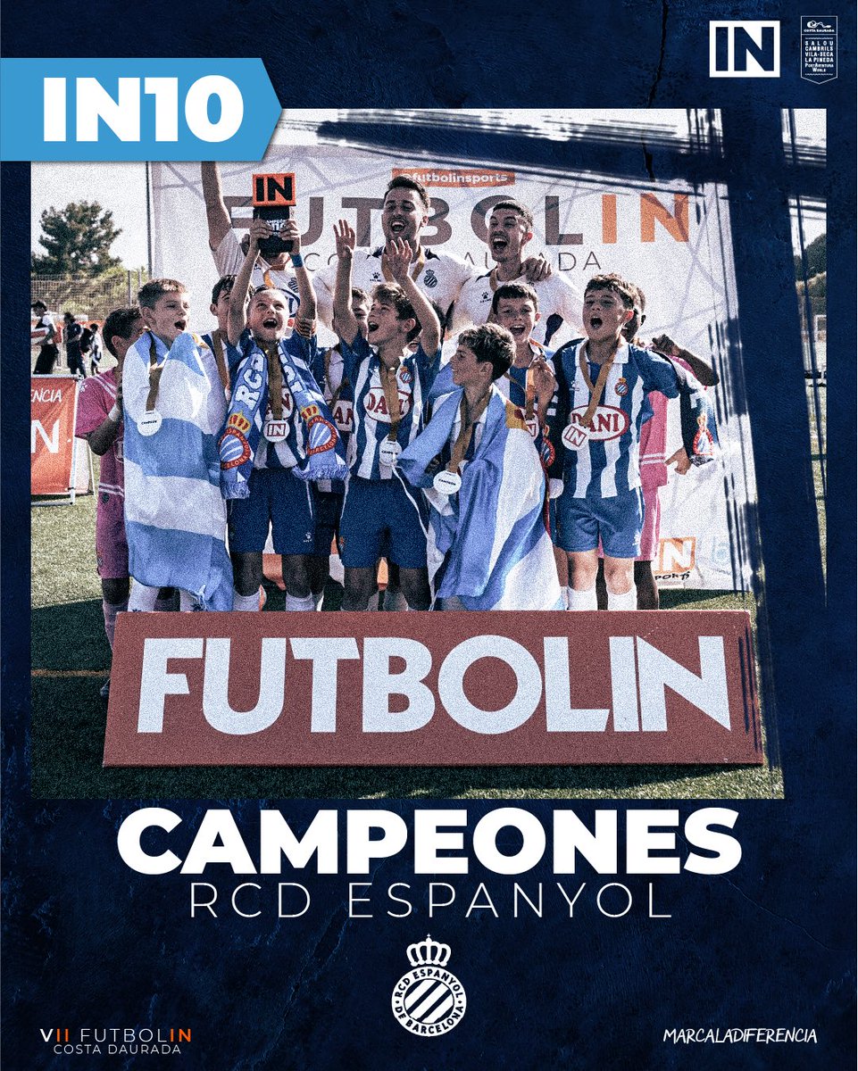 futbolinsports's tweet photo. 🚀CAMPEÓN’25🔛 categoría IN12•IN11•IN10🧡
📍Futbol IN Costa Daurada.
Felicidades a todos los equipos🫶🏼
#FutbolIN #CostaDaurada #EstamosIN #MarcaLaDiferencia https://t.co/WbxVAkzhNk