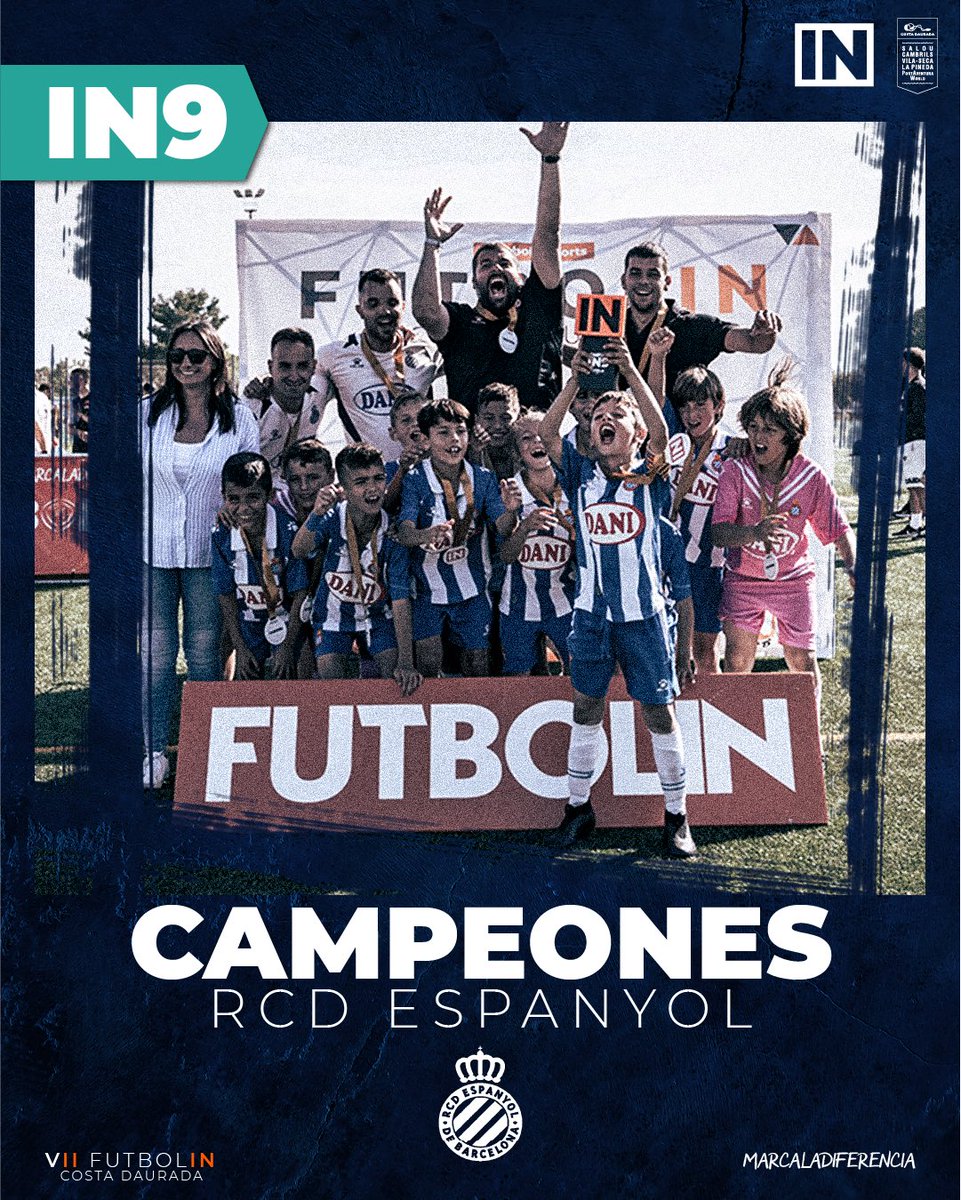 futbolinsports's tweet photo. 🚀CAMPEÓN’25🔛 categoría IN9•IN8🧡
📍Futbol IN Costa Daurada.
Felicidades a todos los equipos🫶🏼
#FutbolIN #CostaDaurada #EstamosIN #MarcaLaDiferencia https://t.co/sApKs3WoLZ