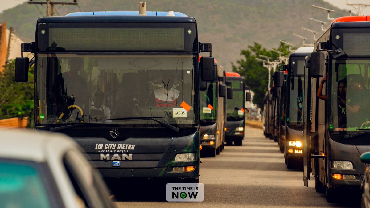 _TheTime_isNow_'s tweet photo. New Tin City Metro Buses Arrive in Jos – A Milestone in Governor Mutfwang’s Urban Transportation Vision. https://t.co/RsaQg1NtFw