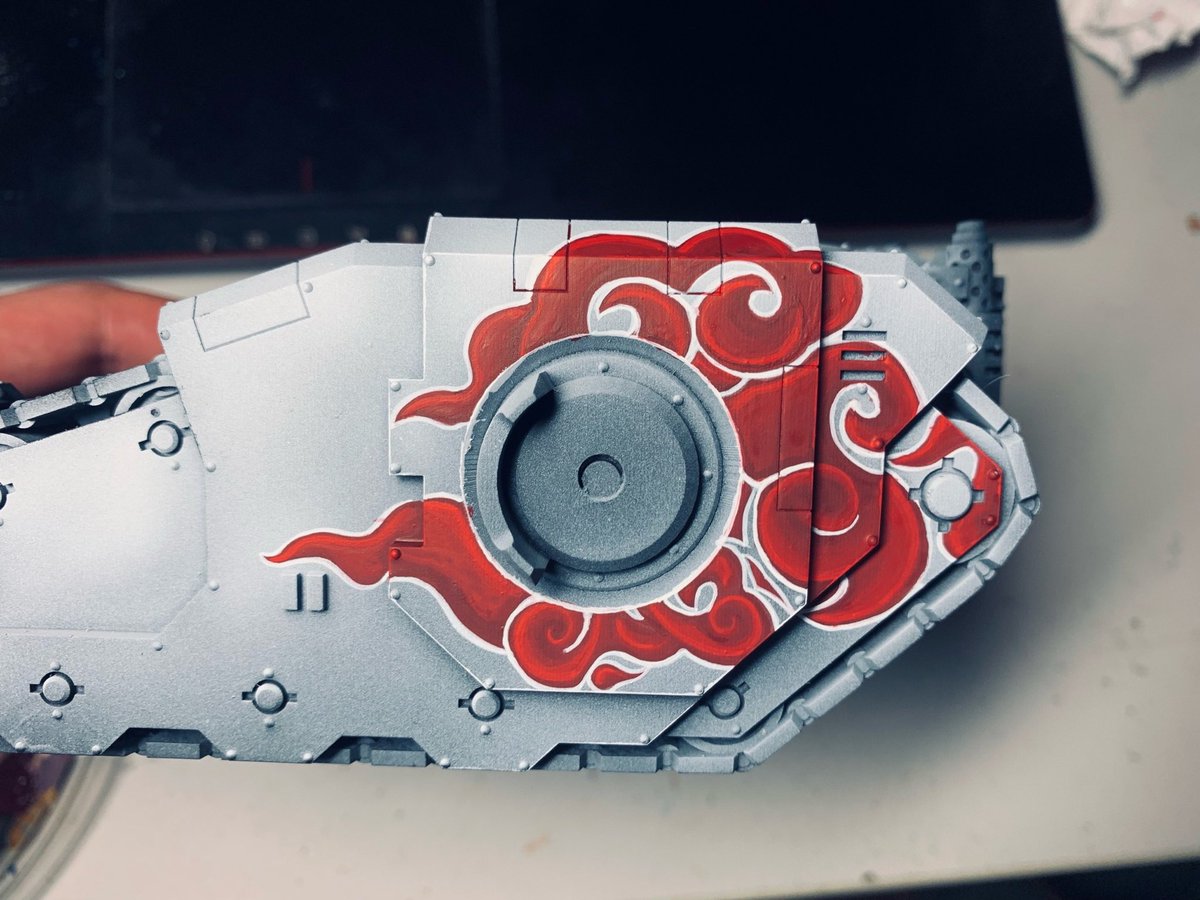 Gods I love White Scars! One of those legions where you just want to draw freehands on them. Don’t get me wrong, IW is still my top pick, but WS? They are fun to paint

#Warhammer30k #PaintingWarhammer #horusheresy #WarhammerCommunity #warhammer #WhiteScars