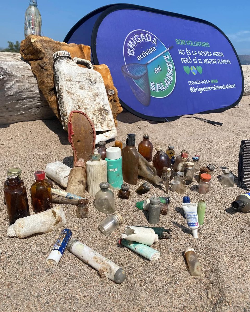 Diumenge 18/05/25
7 voluntaris a la platja de la Gola del Ter
Hem recollit 12 kg de pràcticament tot…, porexpan de mida mitja 4 cm… 
També hem recollit 205 bastonets de les orelles, xupa-xups, caipirinyes o altres…
I hem trobat una quantitat desmesurada de botelletes de vidre