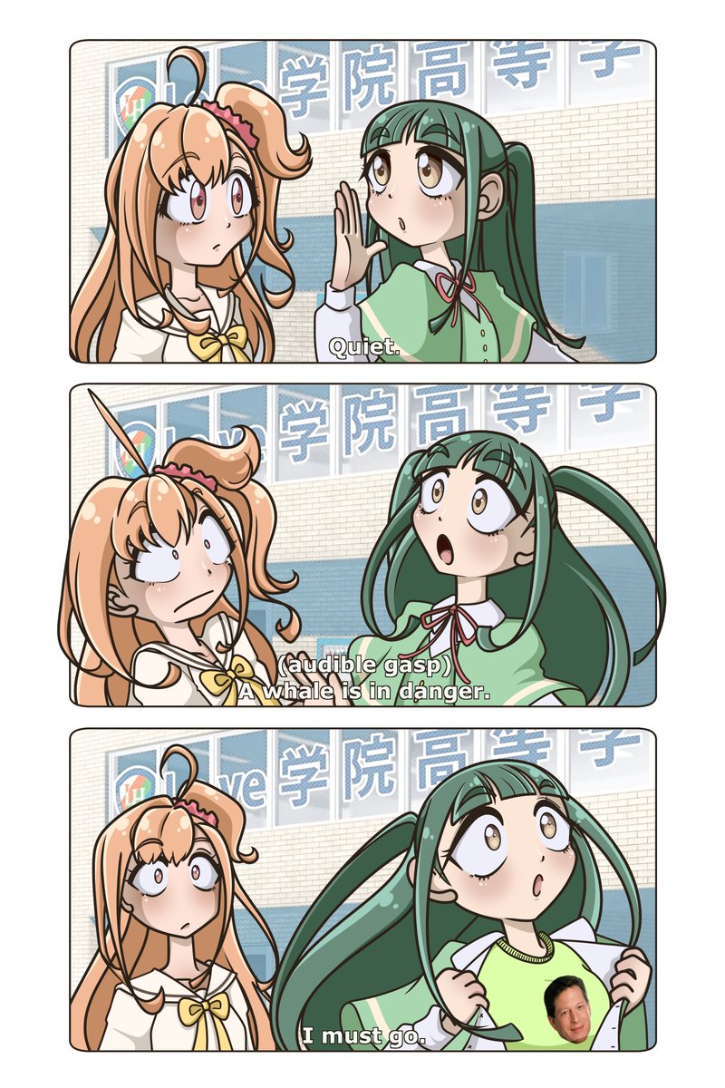 bunnycocoafluff's tweet image. At the risk of NO ONE knowing what show this references, I present you:
Al GoreDori

#lovelivebluebird #イキヅライブ #lovelive