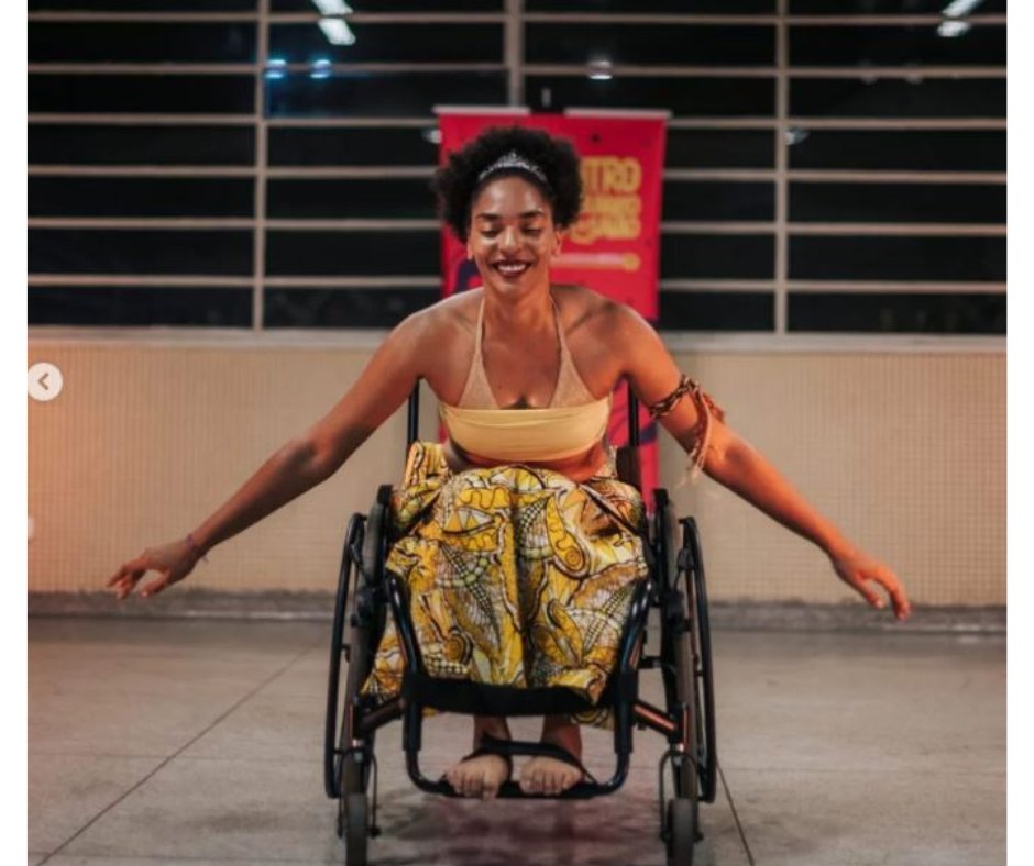 SPINALpedia's tweet photo. Ana Beatriz, a wheelchair dancer from Brazil. Follow her at https://t.co/vUVYj8UkeD
#brasil #wheelchairdance #paraplegic https://t.co/mZTgWO1tLp