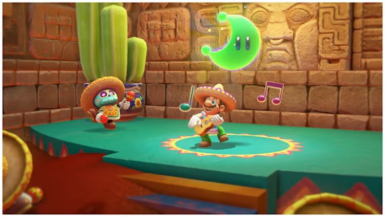 CrocOclock's tweet image. Super Mario Odyssey free Nintendo Switch 2 update is available at launch
• Visuals: Optimized for Switch 2 display and high-res TVs for improved image quality
• HDR support
GameShare:
• Two people can play together (Mario & Cappy)
• Share locally or online via GameChat