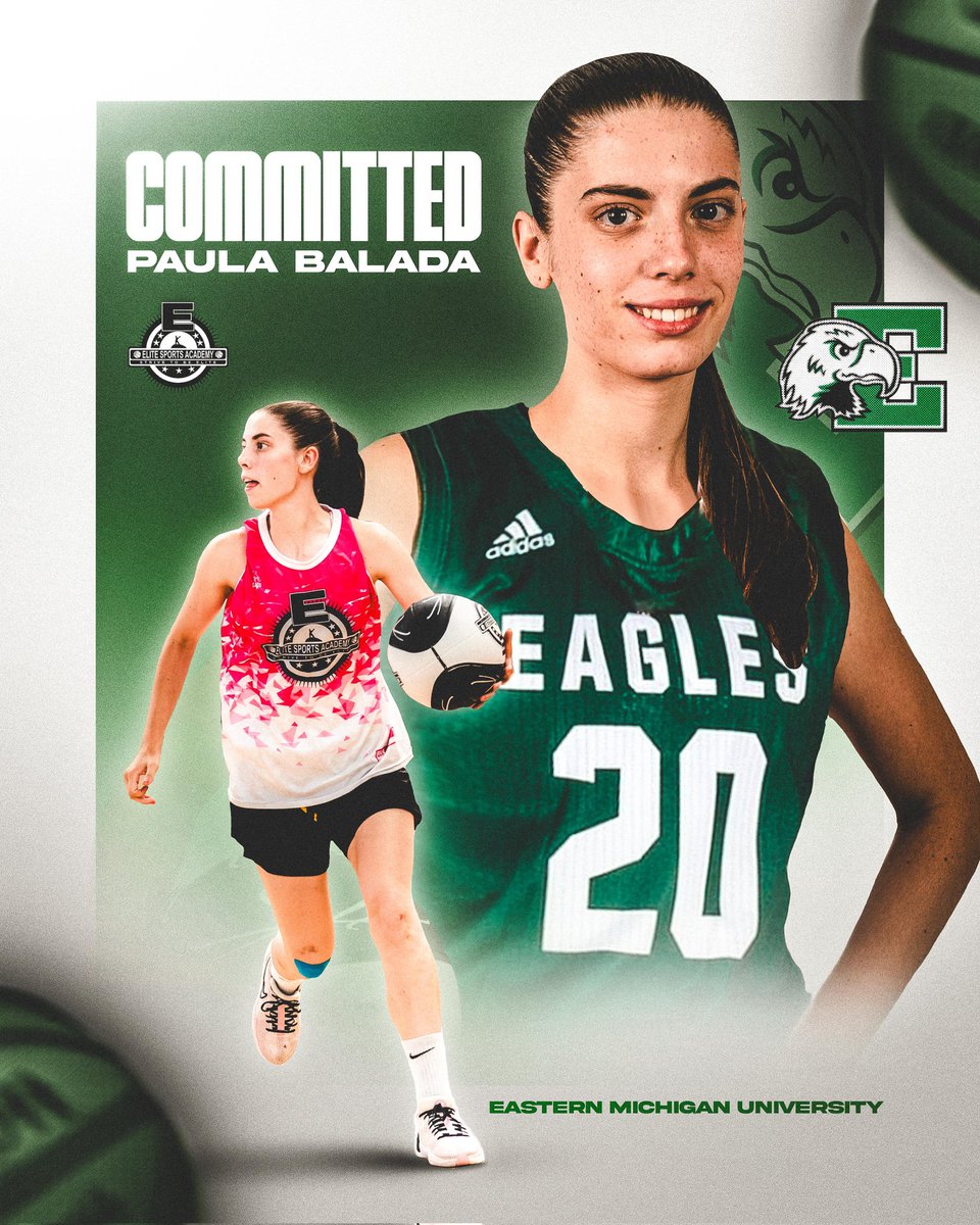 ⛹️‍♀️ PAULA BALADA ('07)

🎽 Basket Almeda
🔜 Eastern Michigan University

#NCAAWBB 🏀🇺🇸