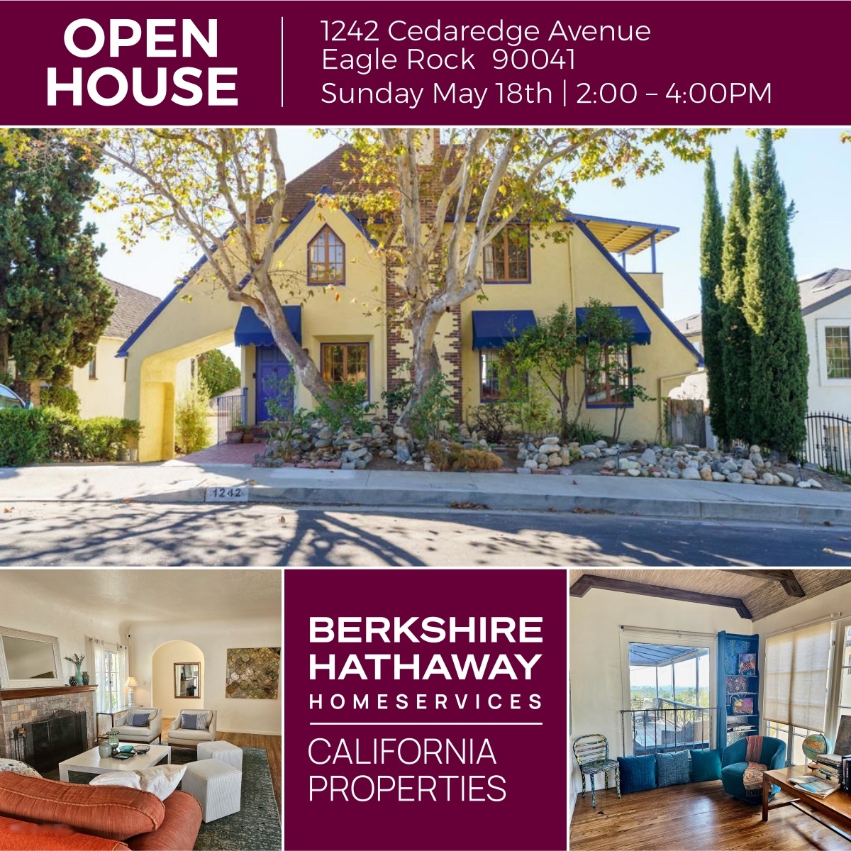 RebeccaSellsLA's tweet photo. 🏡 Open House TODAY! ✨
📍 1242 Cedaredge Ave, Eagle Rock 90041
📅 Sunday, May 18th | 2–4 PM

Don’t miss this great opportunity to own a home that’s priced well below others in the area for its size and features!

Start your day with breathtaking city views from this... https://t.co/Qev2uQ4qKY
