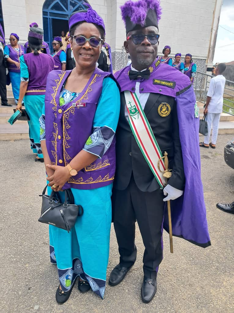 ArcChioma's tweet photo. We made it to the 3RD DEGREE of the Noble and Prestigious ORDER of the KNIGHTS of ST. MULUMBA to the Glory of GOD. 

We pray for Wisdom, good health, absolute dedication to the service of GOD in using our Talent, Treasure and Time. 
So help us GOD 🙏 https://t.co/UItl0jaamn