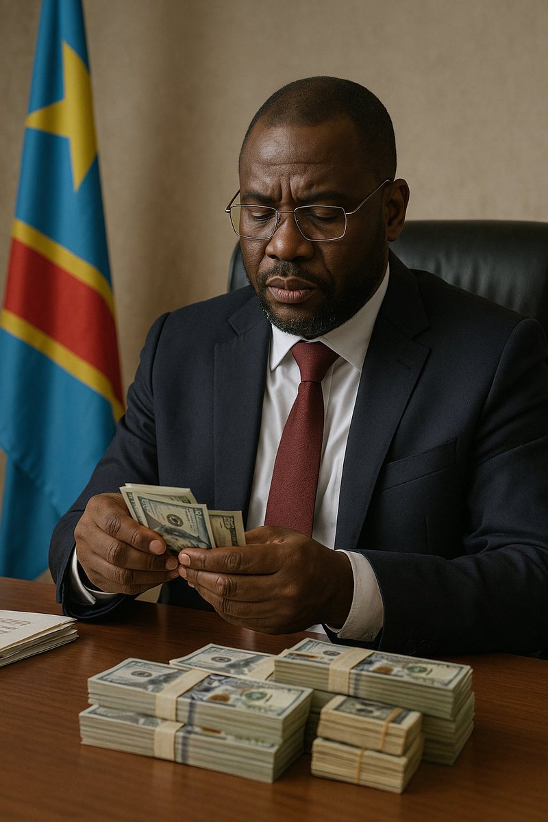 Pendant que le peuple survit, eux comptent les liasses en paix. En RDC, voler n’est plus un scandale, c’est un privilège d’État."

#RDC #Corruption #Détournement #Impunité #JusticePourLePeuple