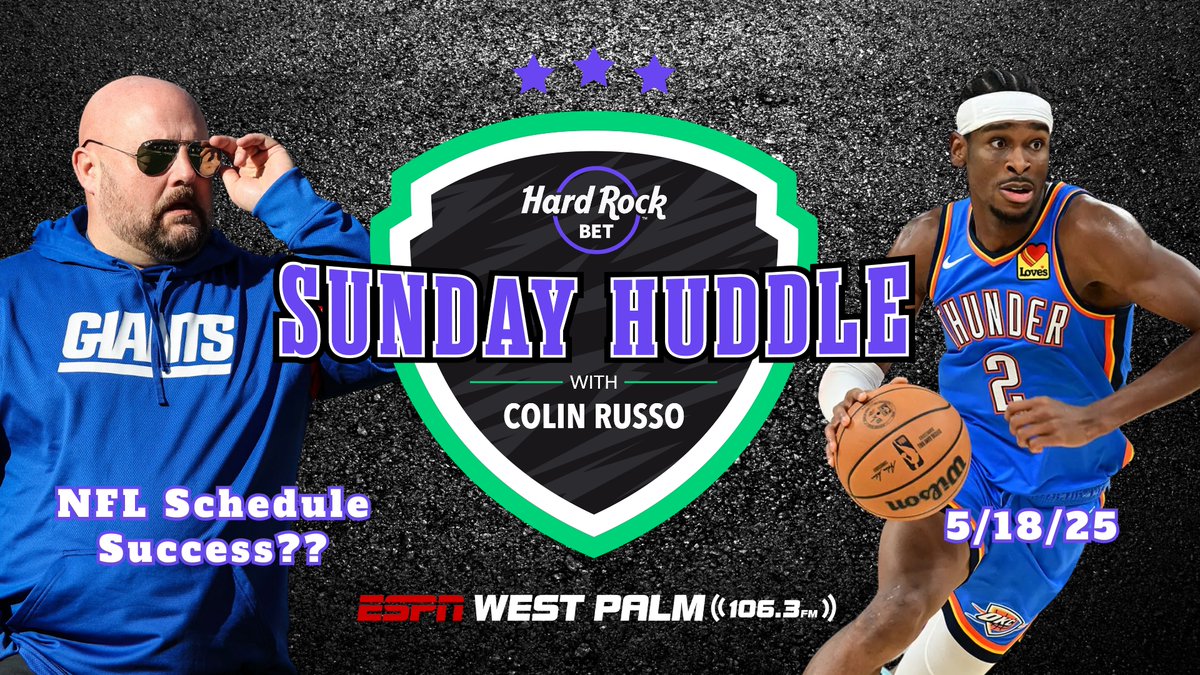 ESPN WEST PALM (106.3 FM) tweet media