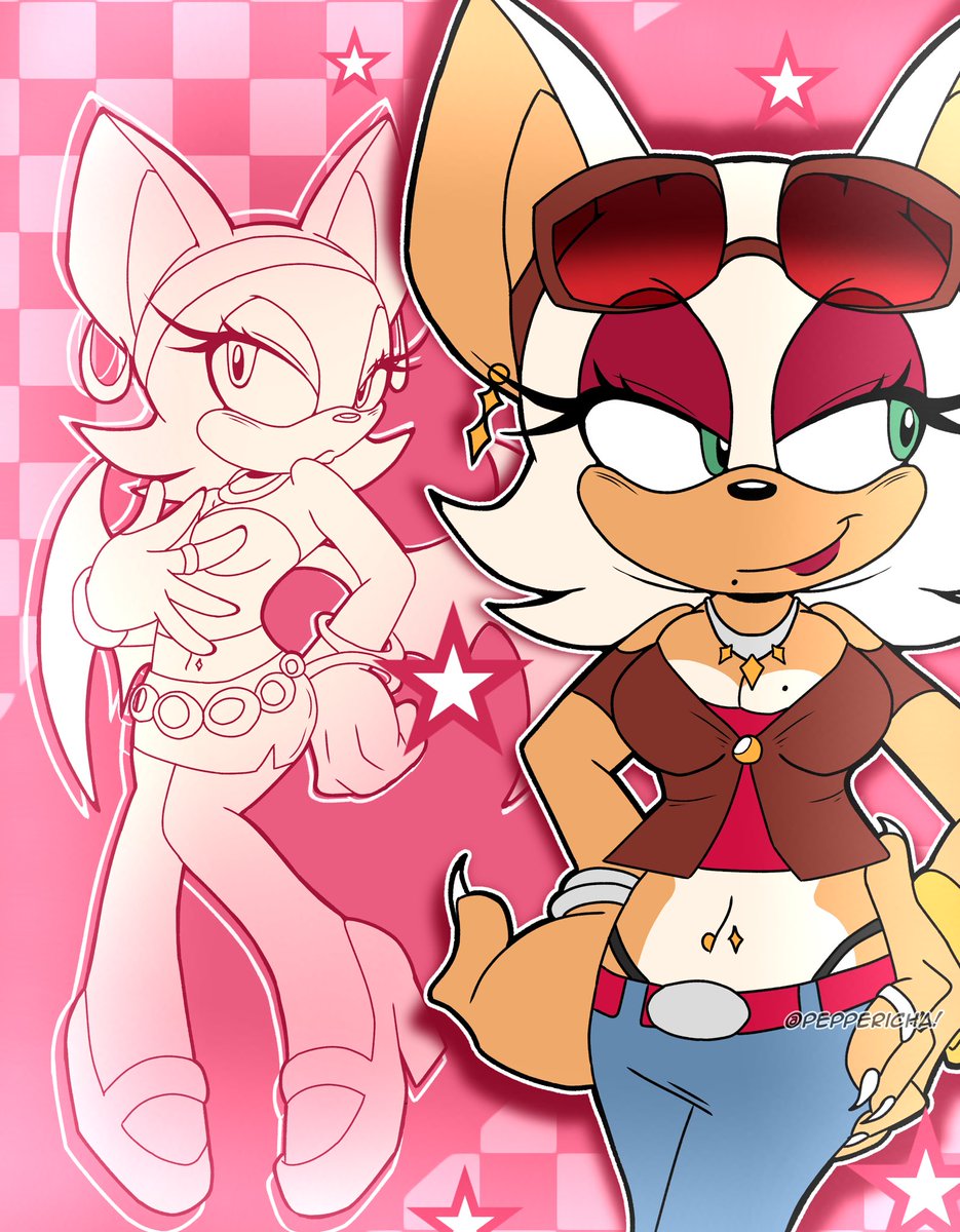 Didn’t feel like shading ngl but yeah Rouge art again!!