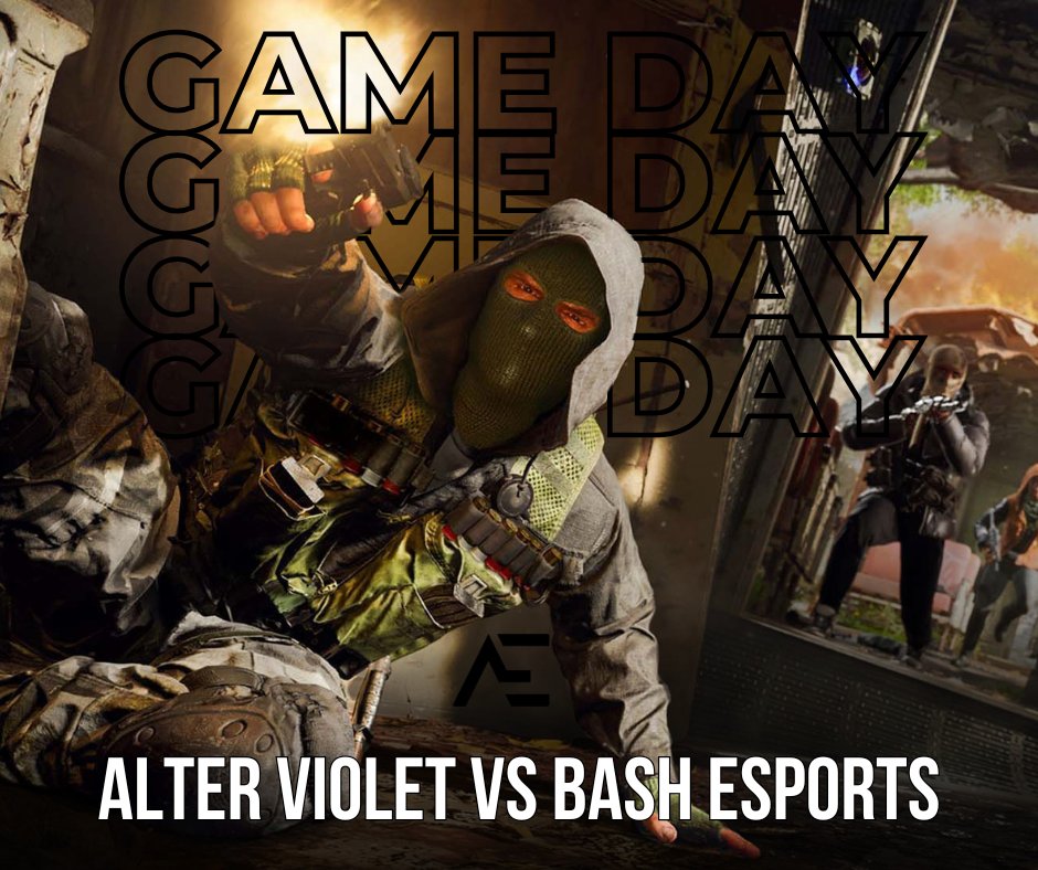 Alter Esports (@alterespgg) on Twitter photo Alter Violet's <a href="/ZGLCallofDuty/">Zoned Out Gaming League</a> Playoff match against <a href="/BashEsports_/">Bash Esports</a> will be streamed at 230 EST today over on ZGL's twitch - make sure to tap in and cheer on our boys!
twitch.tv/zonedoutgaming… Alter Violet's <a href="/ZGLCallofDuty/">Zoned Out Gaming League</a> Playoff match against <a href="/BashEsports_/">Bash Esports</a> will be streamed at 230 EST today over on ZGL's twitch - make sure to tap in and cheer on our boys!
twitch.tv/zonedoutgaming…