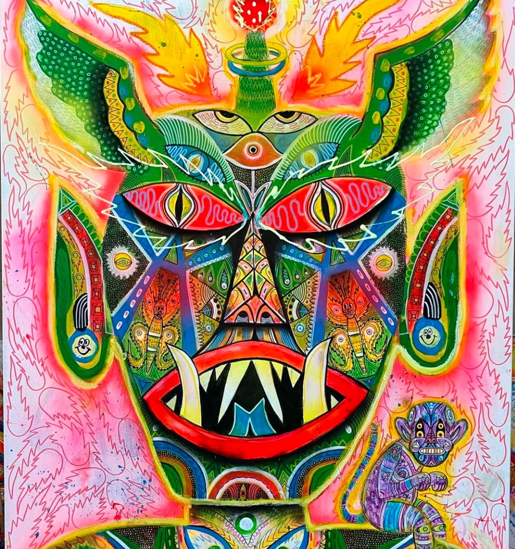 Gallery solo show July 25th in Portland OR at purple door. Building giants