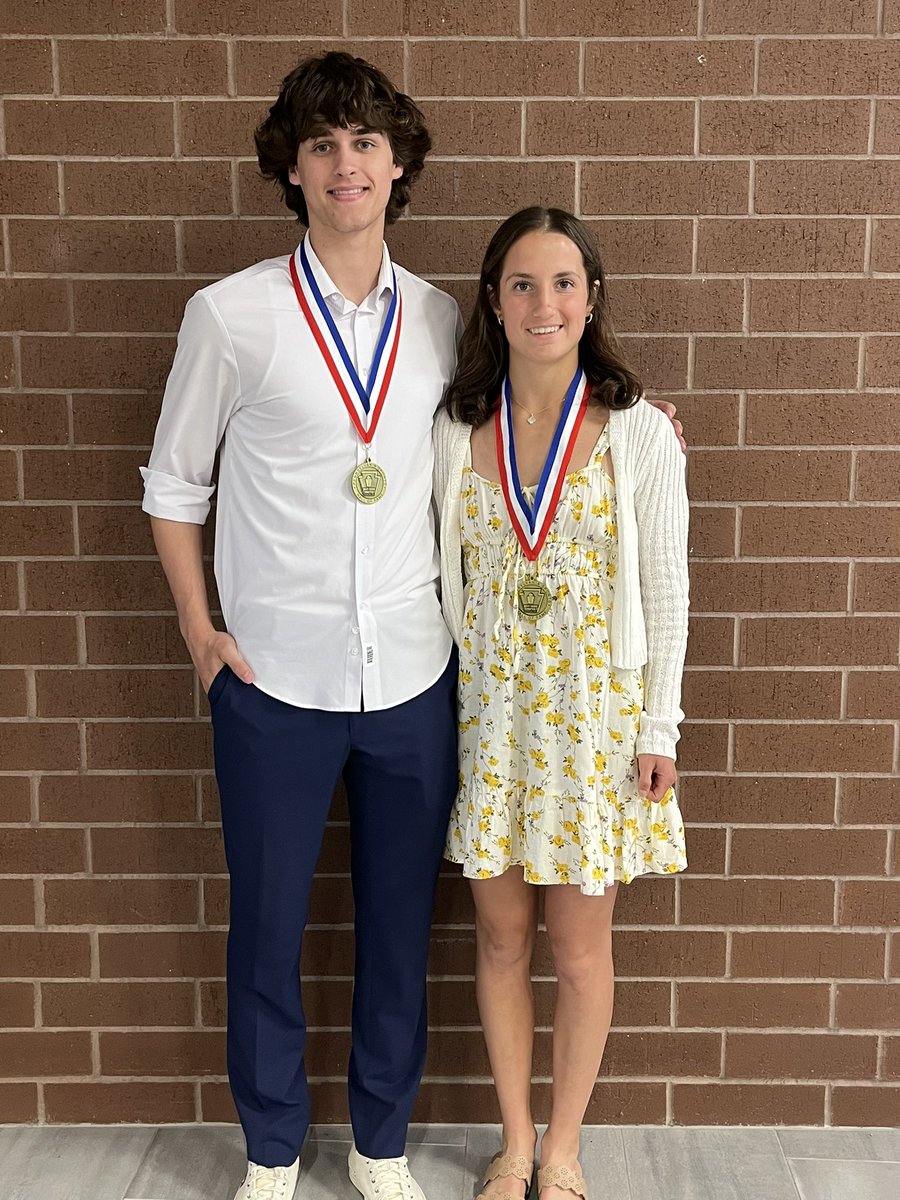 Congratulations to Sienna and Owen on your nomination and awards for West Shore Chapter of PA sports awards.
