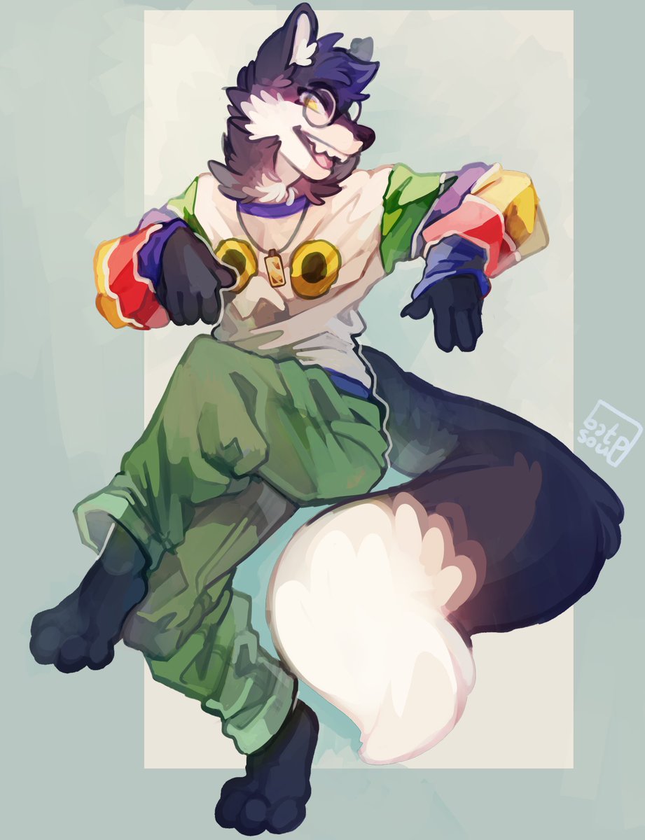 batsoupart's tweet image. artistic freedom commission for stellarvulpe on tumblr!