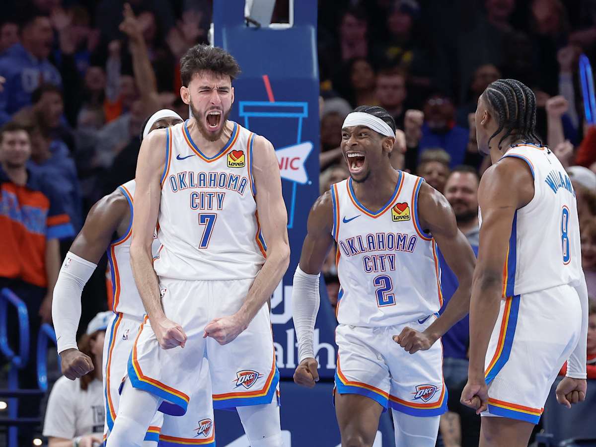 THE OKC THUNDER ARE HEADED TO THE WESTERN CONFERENCE FINALS 🔥
