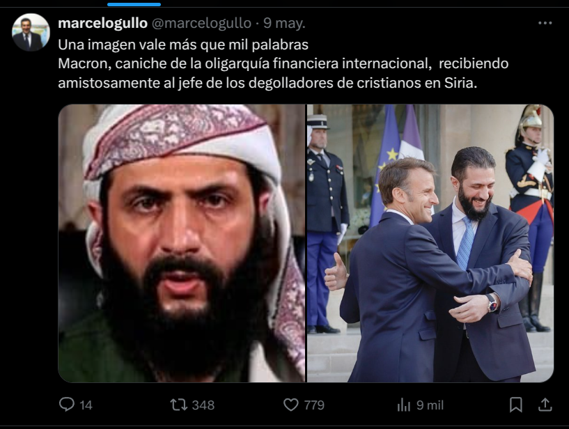 Susvin3's tweet photo. @JuezLopezMDP De terrorista islámico a líder democrático ... https://t.co/FUZTrIXSH2