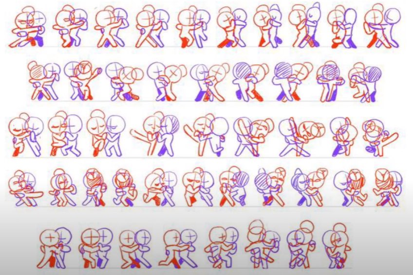 mellowingoutrn's tweet image. we should draw out ships dancing to one of these frames idk