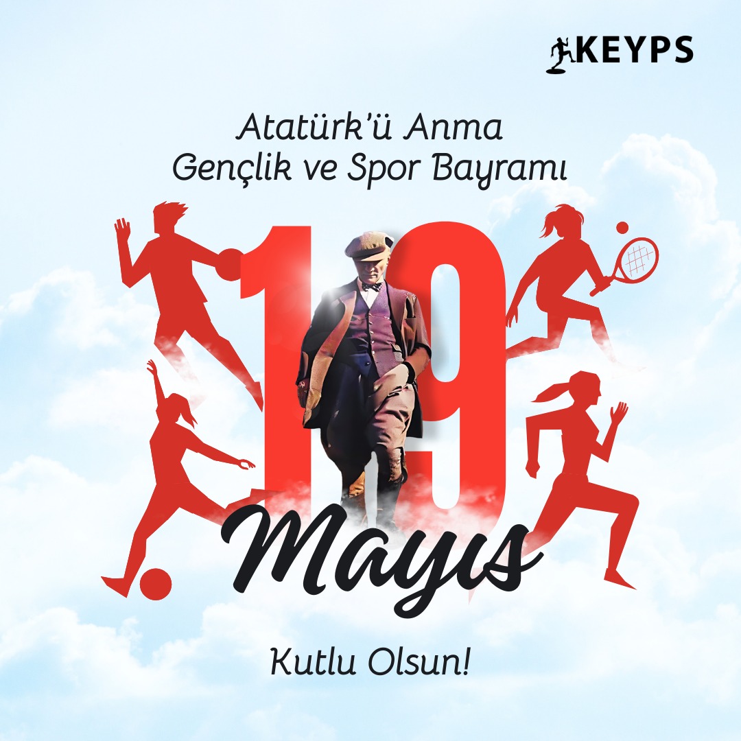 keyps_tr's tweet photo. 19 Mayıs Atatürk'ü Anma, Gençlik ve Spor Bayramı Kutlu Olsun!
Happy 19 May Commemoration of Atatürk, Youth and Sports Day!
#keyps #eğitim #education #educationmanagement #EducationExperts #EffectiveEducation #Education #19Mayıs #AtatürküAnma #genclikvesporbayramı https://t.co/uSH9bG9fTq