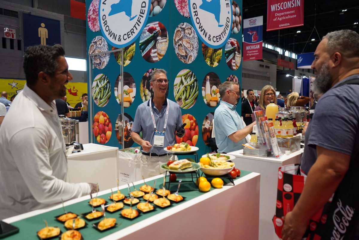 Day 2 Highlights from <a href="/NASDAtradeshows/">A Taste of the States</a> A Taste of the States: Chicago! Chefs Richie Farina &amp; Rickie Paniagua wowed the crowd today with live demos of products from across the U.S. We also welcomed a delegation from Tokyo, here to explore the best of U.S. food and beverages.