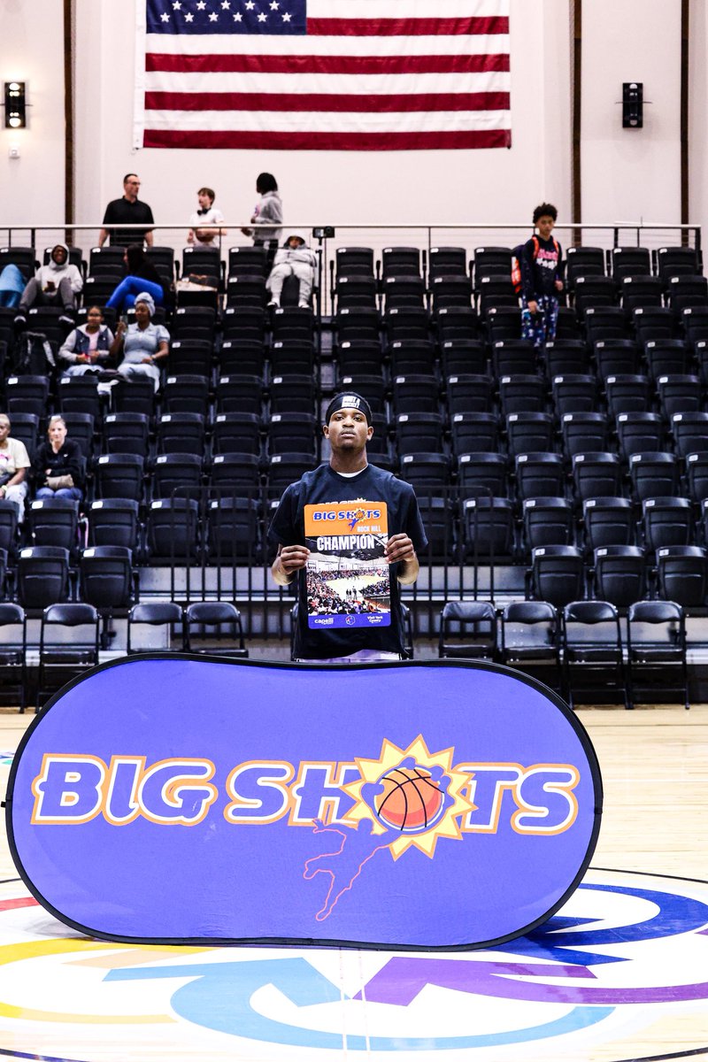 #BigShots #CarolinaOpen

🏆 16 Slam Championship 🏆

Champs: Bout A Bucket 66
MVP: MJ Gladden 20pts. Gladden led the division in scoring all weekend. 

Runner Up GA Knights 56
#21 Adrion Campbell 17pts
