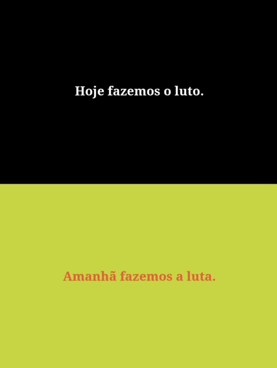 Sempre em luta contra os filhos da puta.