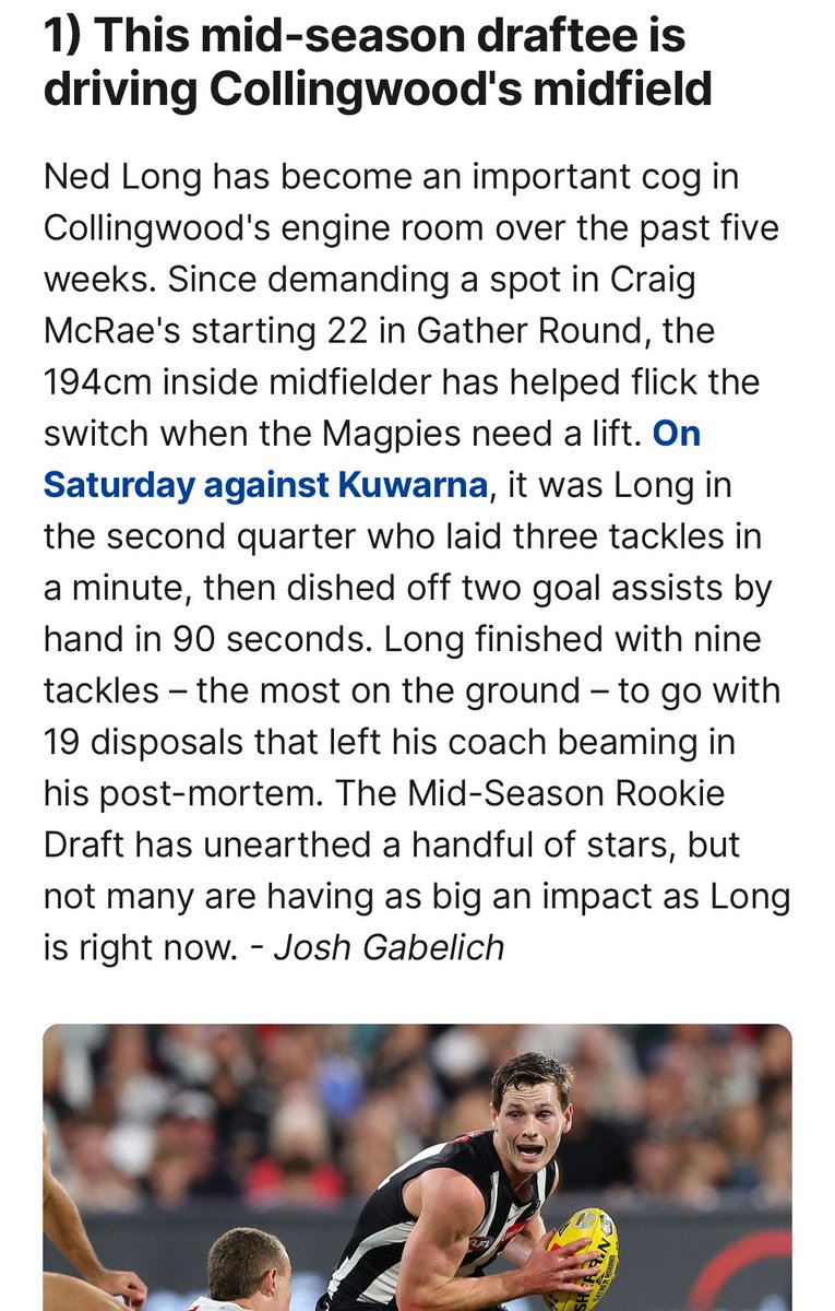 I didn’t know <a href="/barrettdamian/">Damian Barrett</a> was familiar with the GOAT #AFL