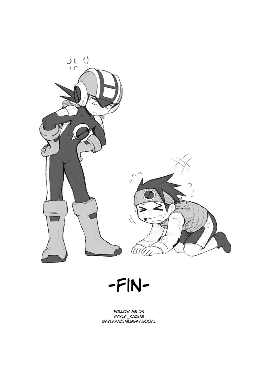 (10/10)
Thank you so much for following this silly experiment! Maybe I'll try to do more comics in the future!
I hope you've enjoyed it! 😄
#MegaManEXE #ロックマンエグゼ