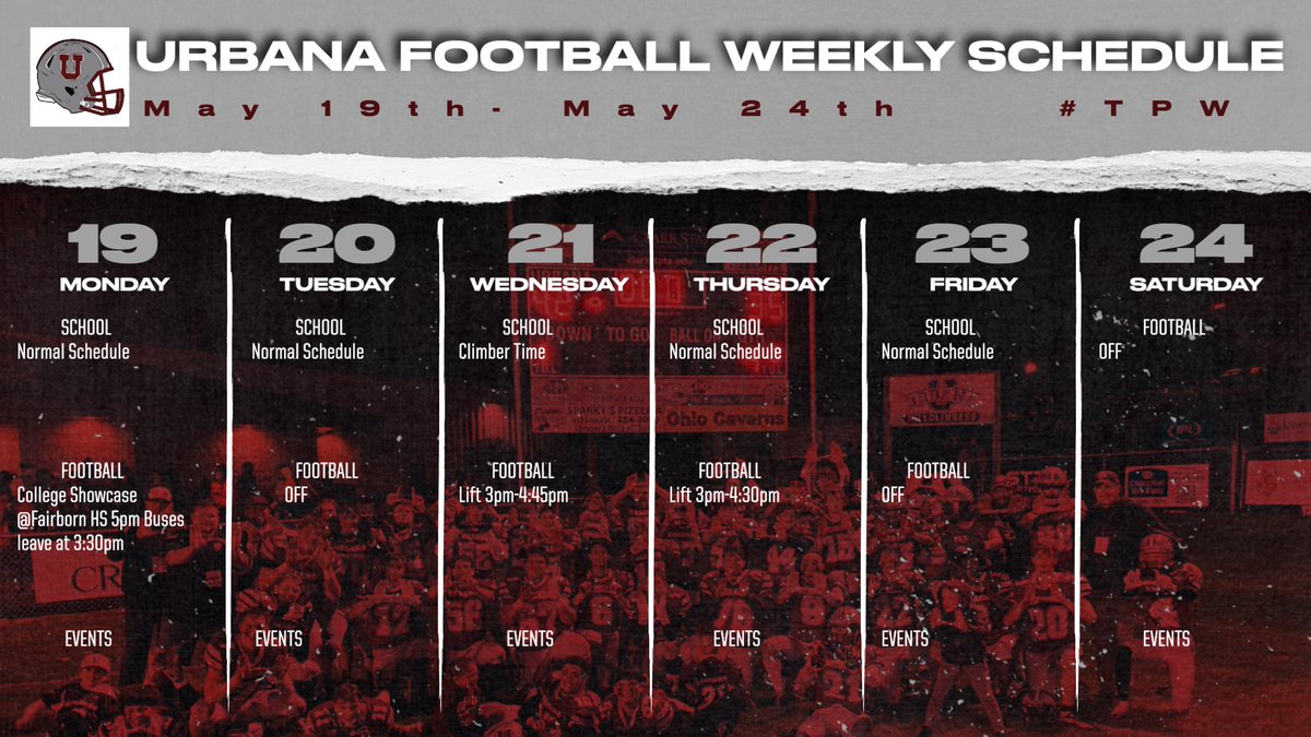 RecruitUrbanaFB's tweet image. Big Week for the Climbers! #TPW #PlateParadise