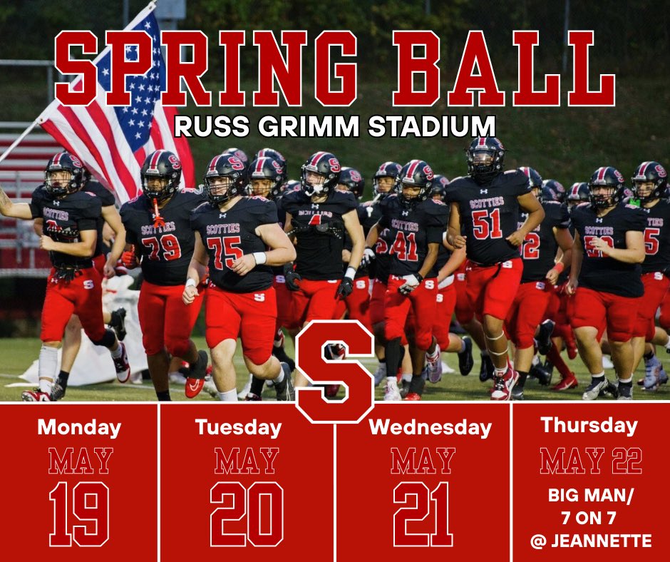Southmoreland Football (@shsfootball2025) on Twitter photo All college coaches are welcome to our spring practices. All trainings are from 6-8 pm.
Please reach out to <a href="/dustin_shoaf/">Dustin Shoaf</a> for any other questions. All college coaches are welcome to our spring practices. All trainings are from 6-8 pm.
Please reach out to <a href="/dustin_shoaf/">Dustin Shoaf</a> for any other questions.