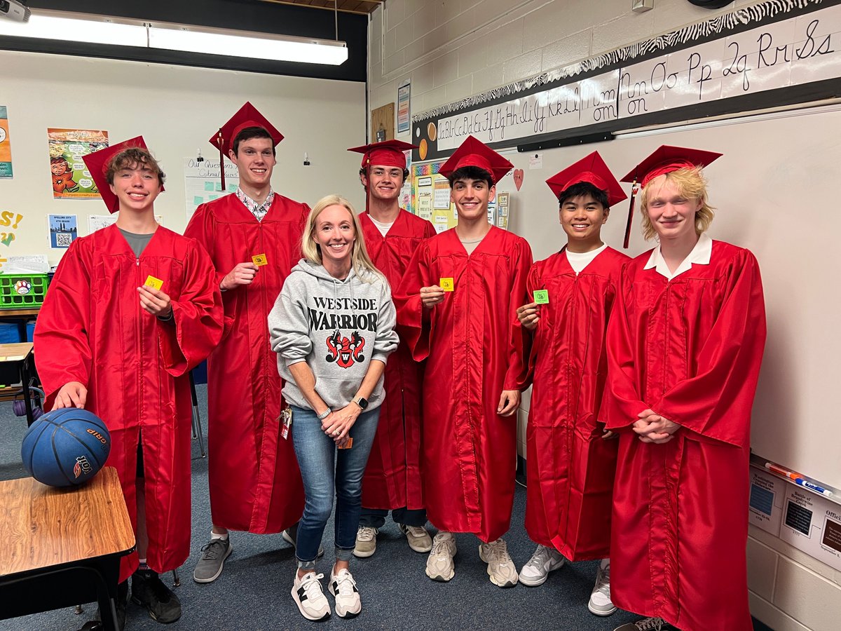 Westside High School seniors returned home to Rockbrook to share their favorite memories and their goals for the future.